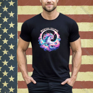 2024 Total Solar Eclipse Totality Unicorn Magical Eclipse Shirt