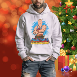 Bobby Hill-Man By The Propane of Grey Skull Hoodie Shirt