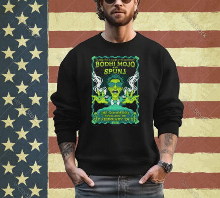 Both Mojo And Spunj 2-24-2024 The Goodfoot Portland Shirt