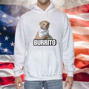 Burrito Cat Cringey Hoodie Shirt