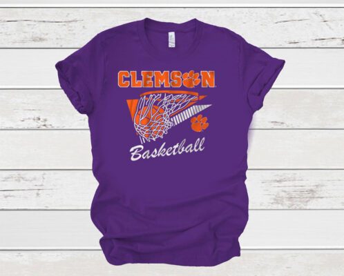 Clemson Basketball Hoodie Shirts