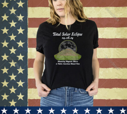 Commemorative Native American Mound Site Total Solar Eclipse Shirt