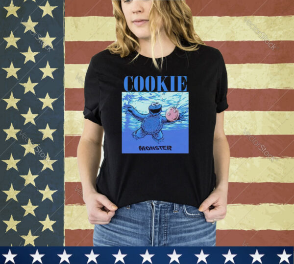 Cookie Monster Never Cookie shirt