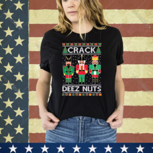 Crack Deez Nuts Ugly Christmas Sweater shirt