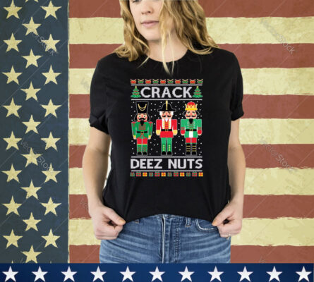 Crack Deez Nuts Ugly Christmas Sweater shirt