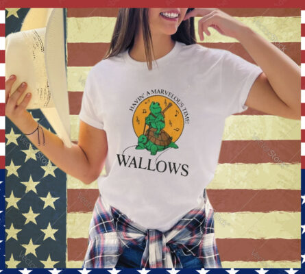 Having A Marvelous Time Wallows Frog Riding Turtle Shirt
