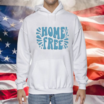 Home Free Emblem Logo Puff Hoodie Shirt