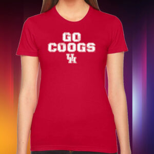 Houston Basketball: Go Coogs Hoodie Tee Shirt