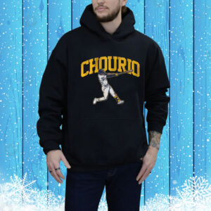 Jackson Chourio: Slugger Swing Hoodie Shirt