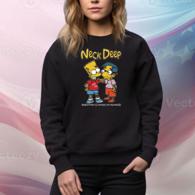 Neck Deep Tatooed Simpsons Hoodie TShirts