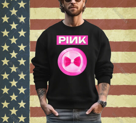 Official Pink Coins Bow shirt