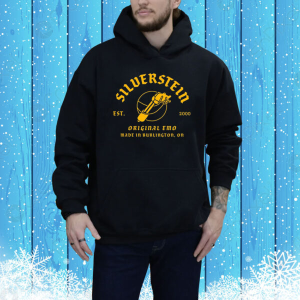 Silverstein Hand s Emo Made In Burlington Est 2000 New Hoodie Shirt