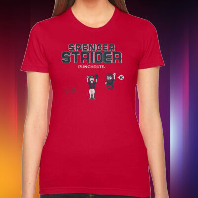Spencer Strider Punchouts Tee Shirts