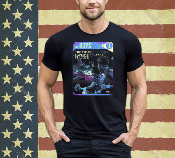THE BOYS - THE COSMIC CAPERS OF PLANET PEACOCK VOL. 1 shirt