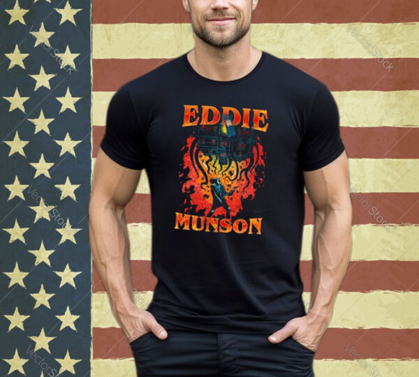 Vintage Eddie Munson Shirt Metal Dude Eddie Stranger Things Shirt Joseph Quinn Shirt