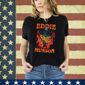 Vintage Eddie Munson Shirt Metal Dude Eddie Stranger Things Shirt Joseph Quinn Shirt