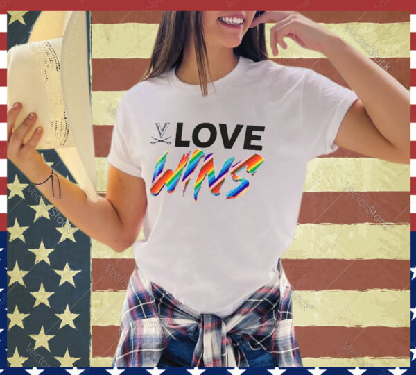 Virginia Cavaliers Love Wins Pride 2024 Shirt
