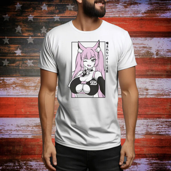 Waifu Frisky Kitty Hoodie TShirts