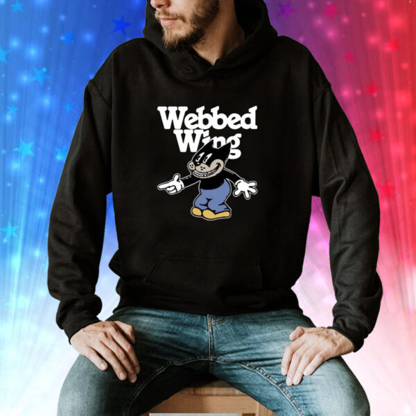 Webbed Wing Toon Shooter Hoodie Shirt