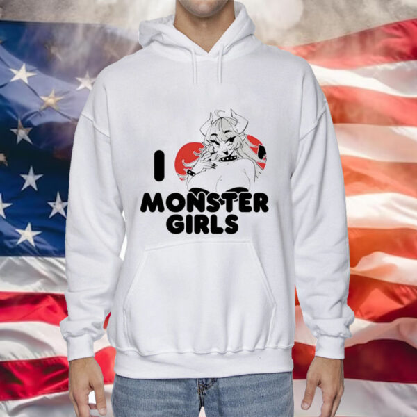 Alcremilk i love monster girls Tee Shirt