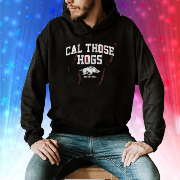 Arkansas Basketball Cal Those Hogs Tee Shirt