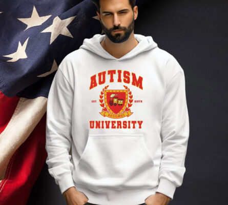 Autism university est birth T-shirt