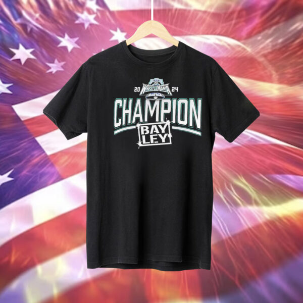 Bayley WrestleMania 40 Champion Tee Shirt