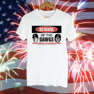 Beware Of The Dawgs Yankees Baseball Tee Shirt