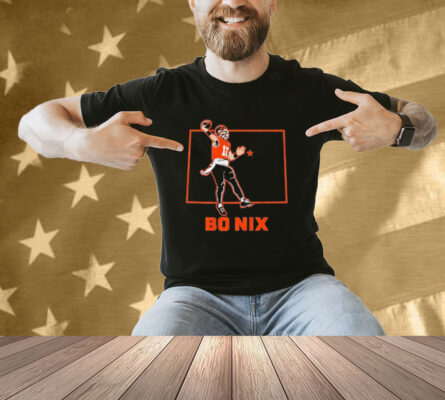 Bo Nix State Star Denver Broncos T-shirt