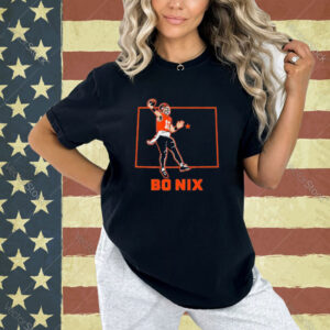 Bo Nix State Star Denver Broncos T-shirt