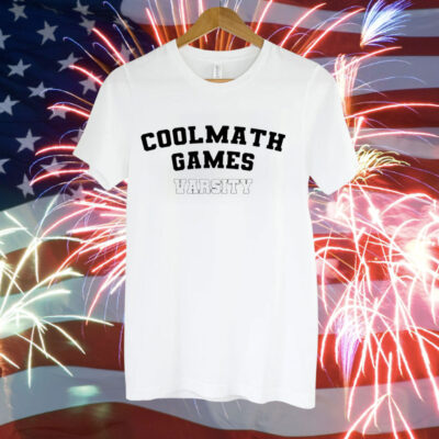 Coolmath games varsity Tee Shirt