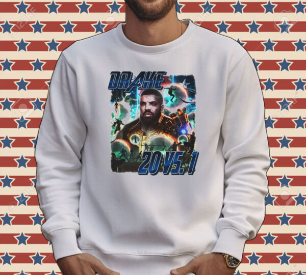 Drake Thanos 20 vs. 1 Tee shirt