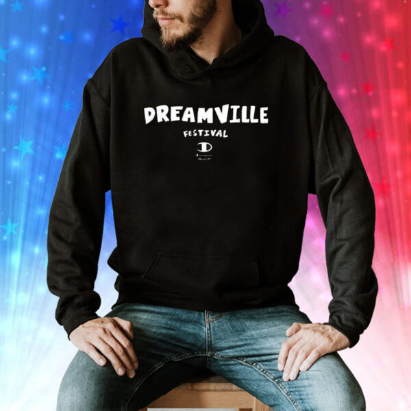 Dreamville Festival 2024 Cloud Guy Black Po Tee Shirt