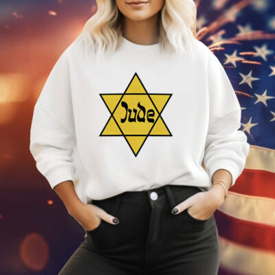 Hillel Fuld wearing Dude Israel Star T-Shirt