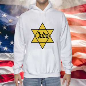 Hillel Fuld wearing Dude Israel Star T-Shirt