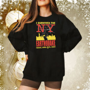 I Survived The NY Earthquake Tee Shirt