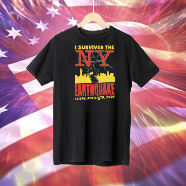 I Survived The NY Earthquake Tee Shirt