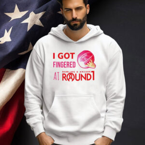 I got fingered at bowling & arcade round 1 T-shirt