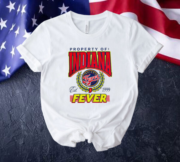 Indiana Fever Collegiate Est 1999 Tee shirt