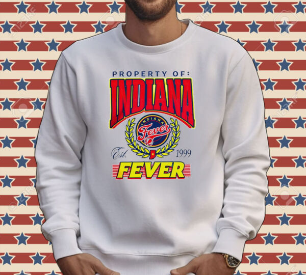 Indiana Fever Collegiate Est 1999 Tee shirt