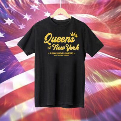 Iowa Womens Basketball Queens of New York Albany Regional Champions Tee Shirt