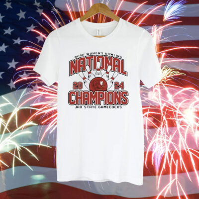Jacksonville State Gamecocks 2024 NCAA Women’s Bowling National Champions Tee Shirt