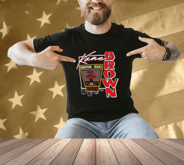 Kane Brown Houston Rockets 2024 T-shirt