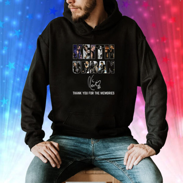Keith Urban Thank You For The Memories Tee Shirt