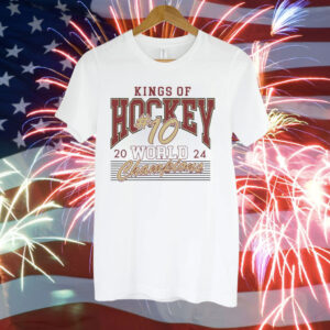 Kings Of Hockey 2024 World Champions Tee Shirt