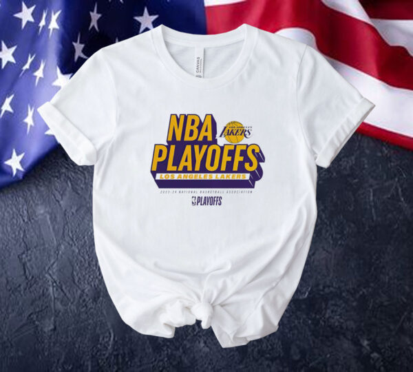 Los Angeles Lakers 2024 NBA Playoffs Tee shirt