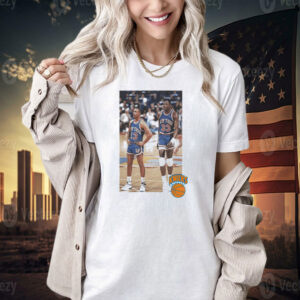 Mark Jackson Patrick Ewing photo T-shirt