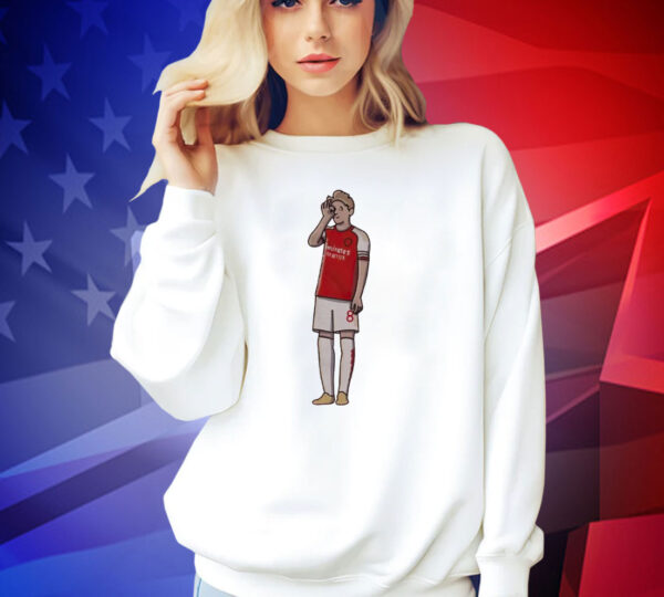 Martin Odegaard Arsenal cartoon T-shirt