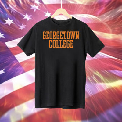 Matt Jones Wearing Georgetown College Tee Shirt