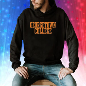 Matt Jones Wearing Georgetown College Tee Shirt